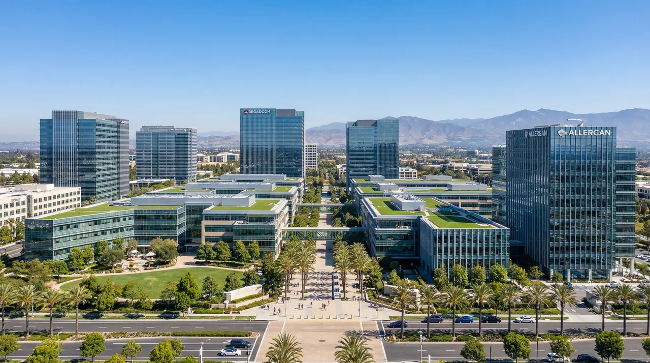 Irvine cityscape