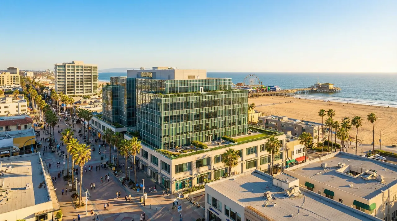 Santa Monica cityscape