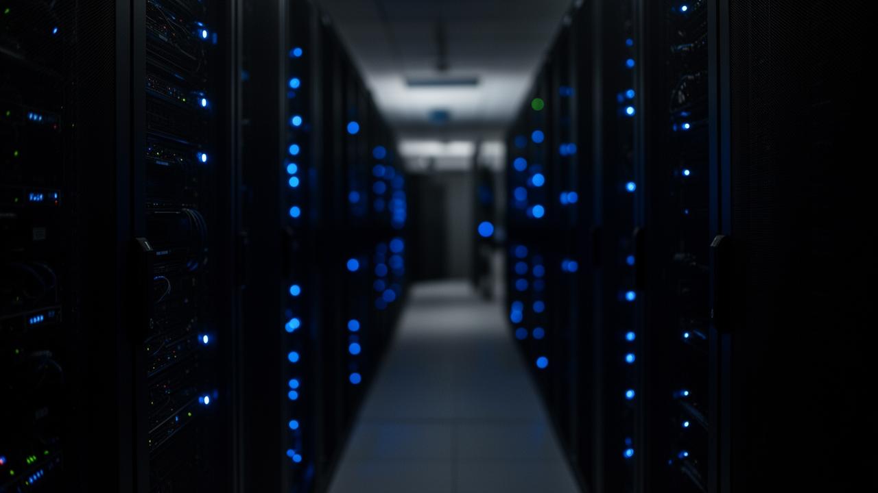 Managed IT services team in a modern office environment